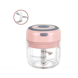 Baby Food Maker & Electric Garlic Chopper - 3-In-1 Processor Grinder Crusher With Auto Shut-Off BPA-Free