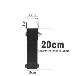 Support Feet for Bed Frame Bed Support Clamp Leg Adjustable Bed Leg Support Column Bedside Support Reinforcement Leg 3 × 3cm