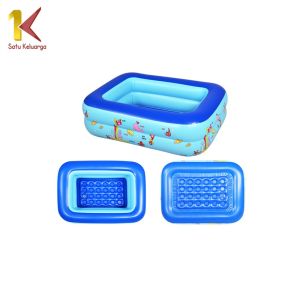 Satu Keluarga Mainan Anak Kolam Renang Karet M327 Kolam Renang Keluarga Ocean Dasar Gelembung / Swimming Pool Baby Bathtub