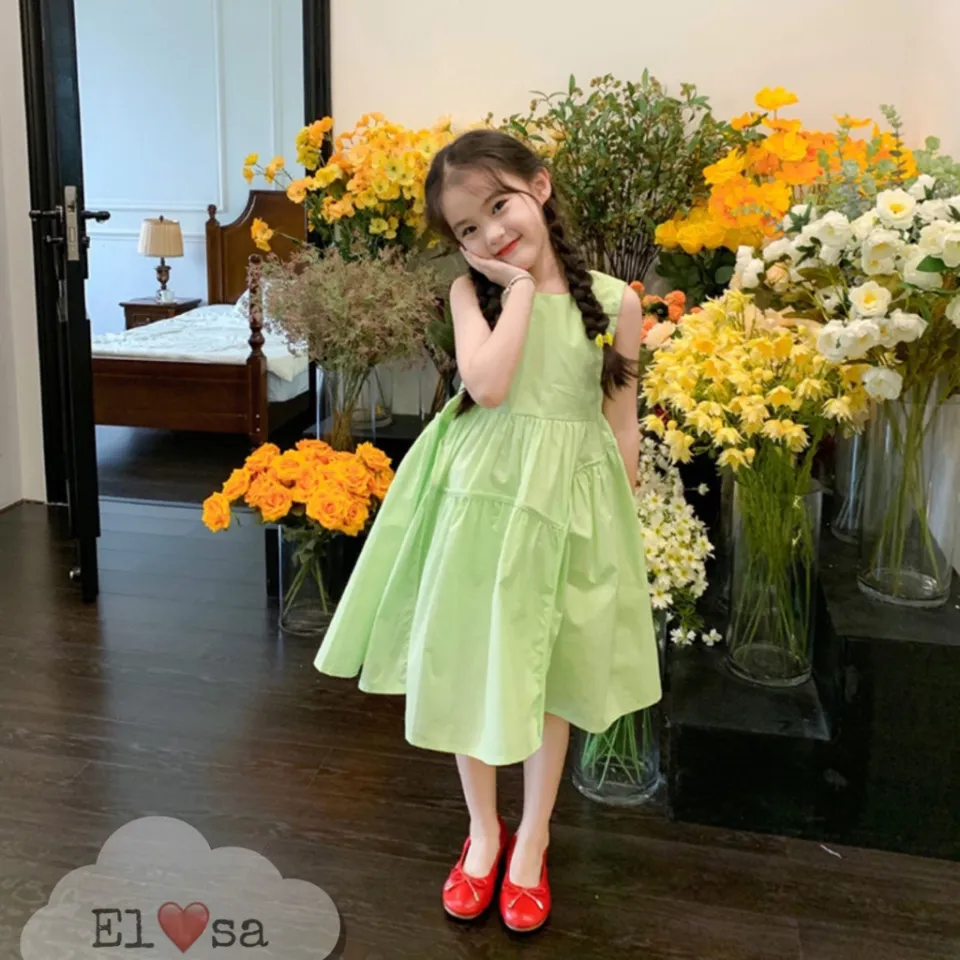 Váy bé gái- Váy Thu Đen Hồng Dáng Dài Siêu Xinh Cho Bé 1-8 Tuổi | Shopee  Việt Nam