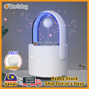 Worthbuy Safe Photocatalytic Suspension Magnetic Electronic Mosquito Trap Zapper Killer Lamp
