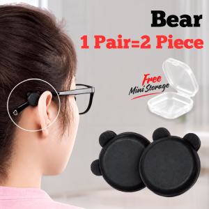 6 Pair Anti Slip Silicone Glasses Ear Grip Spectacles Hook Pita Ring Round Holder Nose Pad Eyeglass Accessories 眼镜防滑垫耳勾套