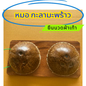 ที่ยืนกะลามะพร้าวบริหารเท้า ไม้นวดฝ่าเท้า นวดคลายปวดเท้า