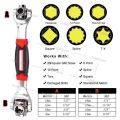 Tiger Wrench Kunci Ring Pas Shock Set Universal Socket Profesional Mobil Motor Serbaguna Pas 48 in 1. 