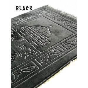 Non Slip Sejadah Tebal Embossed- Thick Prayer Mat with Padded Cushion