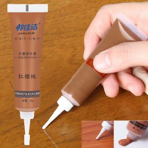 REOPYG Door Touch Up Pothole Scratch Hole Removal Wood Filler Repair Cream Refinish Paste Furniture Repair Paint