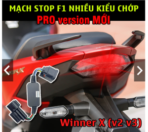 Bộ mạch F1 sẵn giắc zin tạo chớp stop F1 Yahama Exciter 150/155 NVX Nouvo. AB  Winner Vario