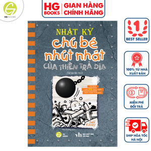 Sách Nhật Ký Chú Bé Nhút Nhát Tập 14: Của Thiên Trả Địa Phiên Bản Tiếng Việt - Diary of a Wimpy Kid NXB Văn Học