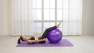 READY STOCK!!! Fitness Yoga Ball Anti Burst Exercise Balance Ball for Home Gym Workout Core Training Stability Ball 防爆防滑健身瑜伽球