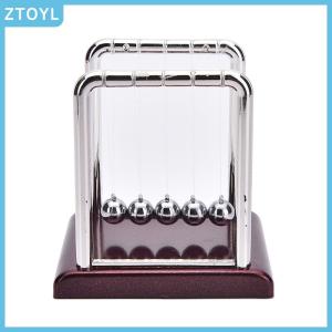 ZTOYL Newtons Cradle Steel Balance Ball Physics Science Pendulum Desk Fun Toy Gift J