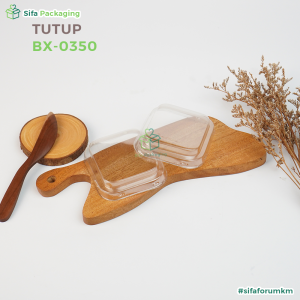 Alumunium Foil Tray Cup BX 0350 + Tutup Lasagna Macaroni Schotel Klapertart Pastel Tutup Mini Pie Brownies Cake isi 100 pcs