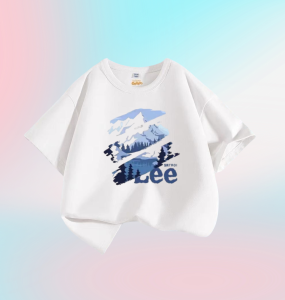 Design Factory 24 Hours Delivery Cotton T-shirt Childrens Clothing Short Sleeves Tops Korean Fashion New Styles Boys and Girls 2-12 Years Old 138