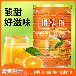 400g 柑橘粉 Orange Powder Fruit Flavor Tea Tea Bag