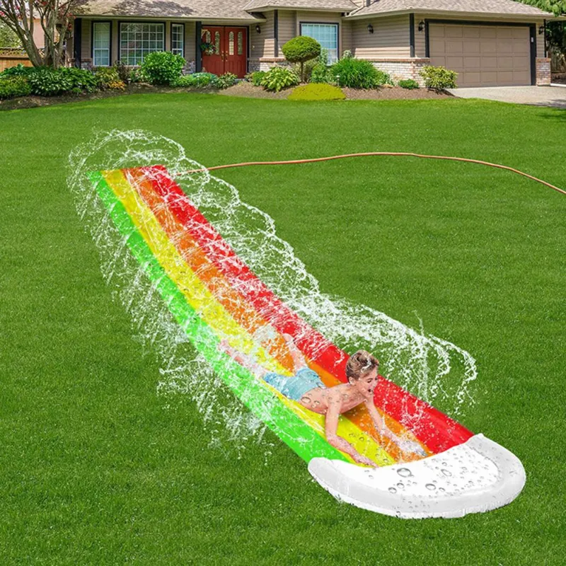 Games Center Backyard Children Toys Inflatable Water Slide Pools