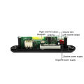Tape Audio Mobil MP3 Player Bluetooth Wireless Receiver 12V dilengkapi dengan preset radio AUX untuk semua stasiun favori sambungan Bluetooth untuk memutar musik secara instan kartu memori atau flash disk pada port USB Warna Hitam Vt. 