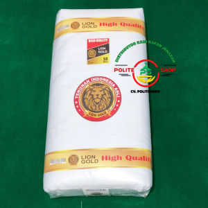 Kain kafan / mori / kaci Jenazah tebal putih Lebar 90 cm 1 Gulung Lion