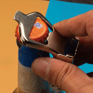 ที่เปิดขวดอเนกประสงค์ 2-in-1 1PC สำหรับเปิดขวดเบียร์ กระป๋องโซดา และเครื่องดื่มอัดแก๊ส