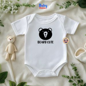 Baby Onesies PH Beary Cute Statement Baby Clothes 0-12 months Newborn Baby Girl Baby Boy Cotton Bodysuit