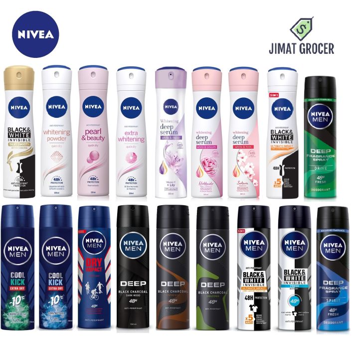 Nivea Deodorant Body Spray 150ml Nivea Men Invisible Fresh