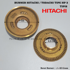 BURNER KOMPOR HITACHI / TODACHI TIPE HP 3 TIPIS