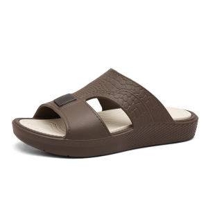 MenS Summer Arabian Thick-Soled Non-Slip Casual Home Slippers MenS Trendy Outdoor Beach Sandals