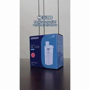 Ready Stock OMRON Model NE-U200 Handheld Portable Mesh Home Inhalation Device