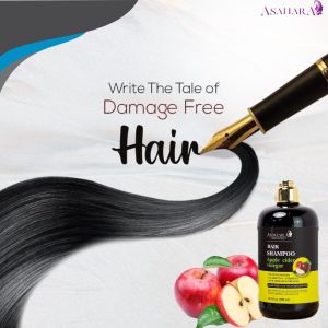 Syampu Rambut Apple Cider dengan Minyak Almond oleh asahara