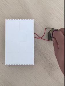 LZD Ding Dong Doorbell Ho Ho Open-Mounted Mechanical Wired Doorbell 220V Alternating Current Home Factory School Bell