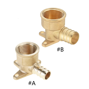 Coppers Crimp Fitting 1/2inch 3/4inch Drop Ear Elbow Plumbing Fitting Portable Leakproof Connector Drop Ear Elbow Adapter