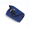 GYM·PRO Golf Towel 40x60cm Microfiber With Hook Heavy Duty Clip Waffle Absorbent Quick-drying for Golf Lovers Sports. 