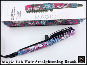 Magic Lab Hair Straightening Brush