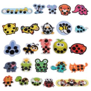 Thermometer Strips Fever Indicator Stickers Baby Forehead Temperature Monitor Strips Efficient Forehead Fever Stickers