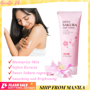 Sakura Body Lotion Whitening Niacinamide Anti-aging Remove Wrinkle Smoothing Brighten Skin Tones Sweet Sakura Fragrance Moisturizing Repair After Sun Nourish Skin After Bath
