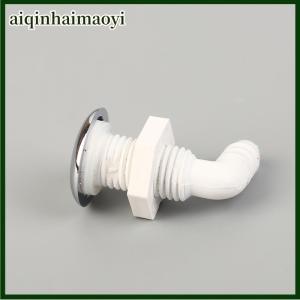 aiqinhaimaoyi Hot Tub Air Jet Air Nozzle Chrome-plated Surface Non-metallic with White Base Massage Bathtub Accessories