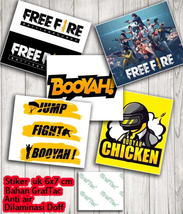Sticker Kata Ff Stiker Freefire | Lazada Indonesia