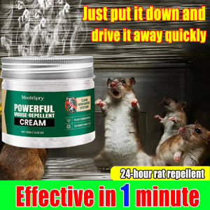 【Effective on the same day】Rat Killer Powerful Mouse Repeller Cream Rodent Repellen Keep Rat Far Away No Chemicals Rodent Repellent Gel Cream Repeller No mice within 10000m