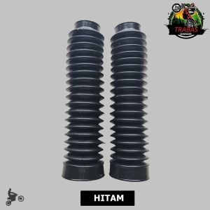 KARET SHOCK KARET PELINDUNG SHOCK DEPAN KARET COVER SHOCK MOTOR UNIVERSAL KECIL SEDANG JUMBO 21CM 25CM 27CM