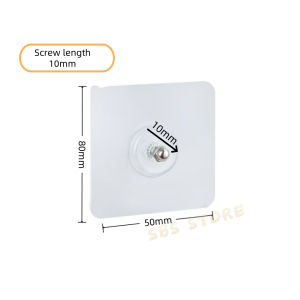 🌟SG STOCK🌟Non-perforated screw stickers Nail-free hanging stickers Strong adhesive hooks Waterproof stickers for storage racks