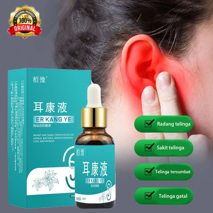 Congek 100% Original Ear Drops Obat congek anak&dewasa 20ml Obat Tetes ...