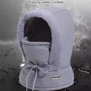 padded hooded mask Hat Explore young  straps keep warm full package Hat and scarf in one Cyclist windshield