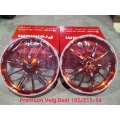 VND Premium Velg Tipe VD P10 Palang 10 Ukuran 185 215 Ring 14 Beat Vario 110 All Series Scoopy Lama Spacy Genio Set Depan Belakang Original VND RACING PREMIUM. 