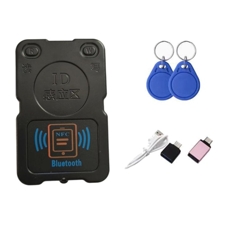 NFC-PM8 Bluetooth RFID Smart Chip Card Copier NFC Encryption Key Reader ...
