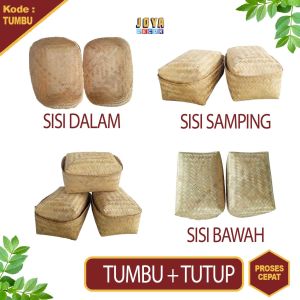 SEPASANG BESEK BAMBU JUMBO  BESEK PSHT  BESEK BAKUL BAMBU TUMBU