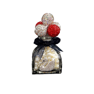 Tempat Parfum Mobil Pajangan Dashboard Berlian Botol Parfum Ornamen Hiasan Mobil Balon Pengakuan
