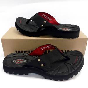 Sandal Jepit Weidenmann Pria Wanita Adventure Hitam 03 Cowok Sandal Gunung Hiking Nyaman Berkualitas