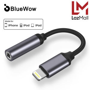 BlueWow For iPhone 3.5mm AUX Cable Adapter For iPhone 13 12 Pro Adapter Headphone Connector Mini Audio Splitter for iOS 14 Above Adapter