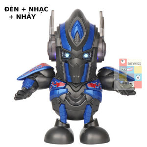 Robot Nhảy Múa Iron Man Người Sắt Đồ Chơi Siêu Nhân Robot Nhảy Múa Dance Hero
