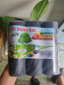 Túi Đựng Rác Phân Hủy Sinh Học 1KG | Có màu Đen và 3 Màu | Bao nilong tự hủy giá rẻ