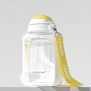 Pet water bottle with large capacity
