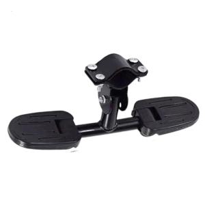 Anti Slip Footrest For Childrens Scooter Universal Scooter Accessory High Strength Metal Frame Quick Installation
